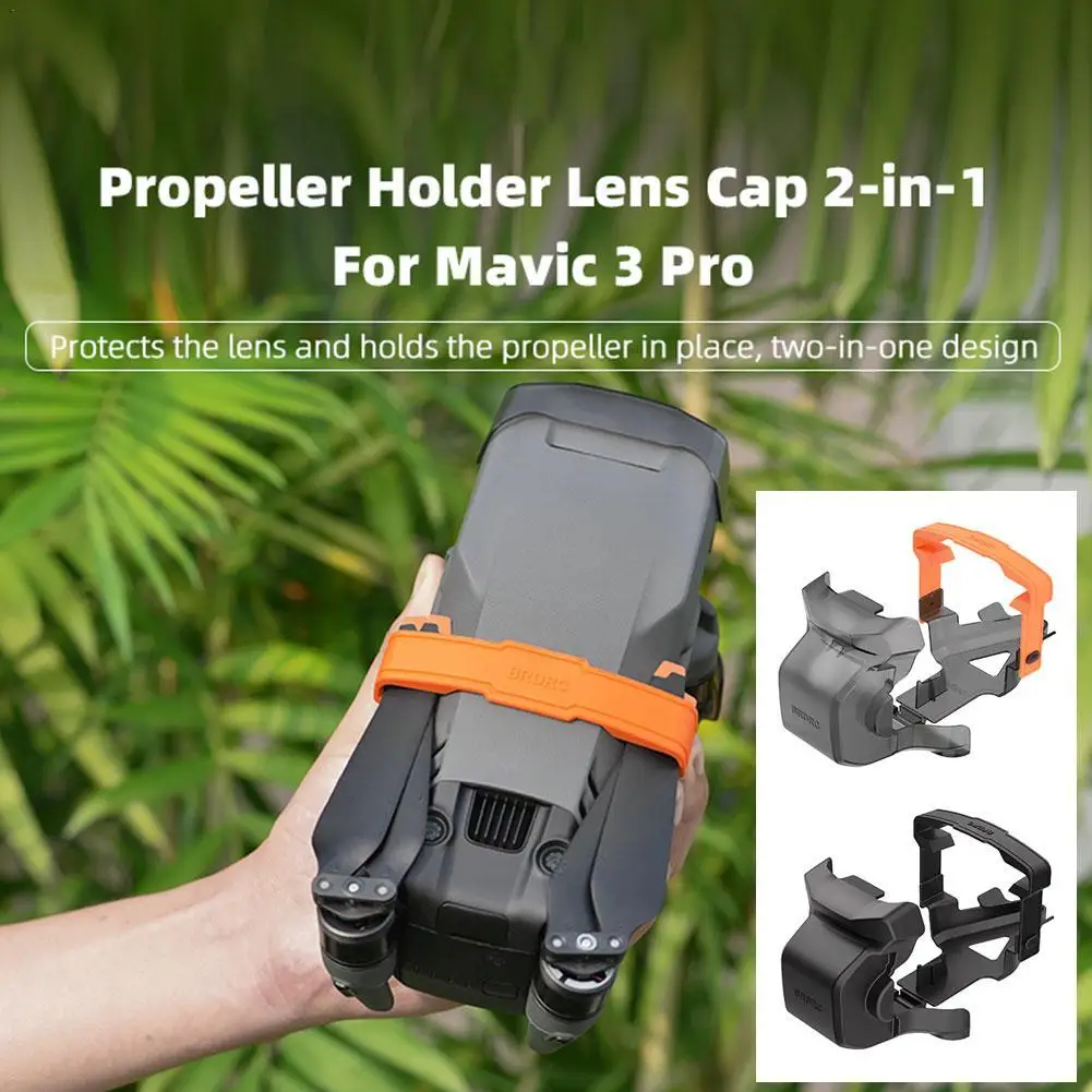 

BRDRC Suitable For DJY Mavic 3 Pro Lens Cover Pan Head Protection Cover Propeller Fixing Accessories