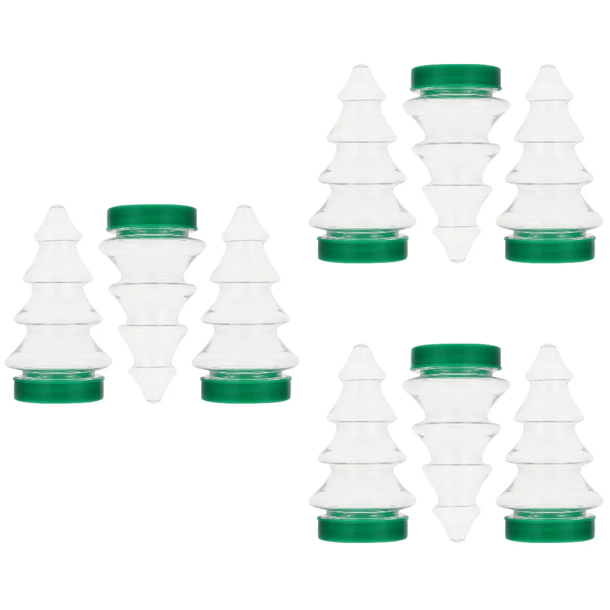 

Candy Jar Cookie Jars Christmaslidssmall Tinsbuffet Containers Tree Shape
