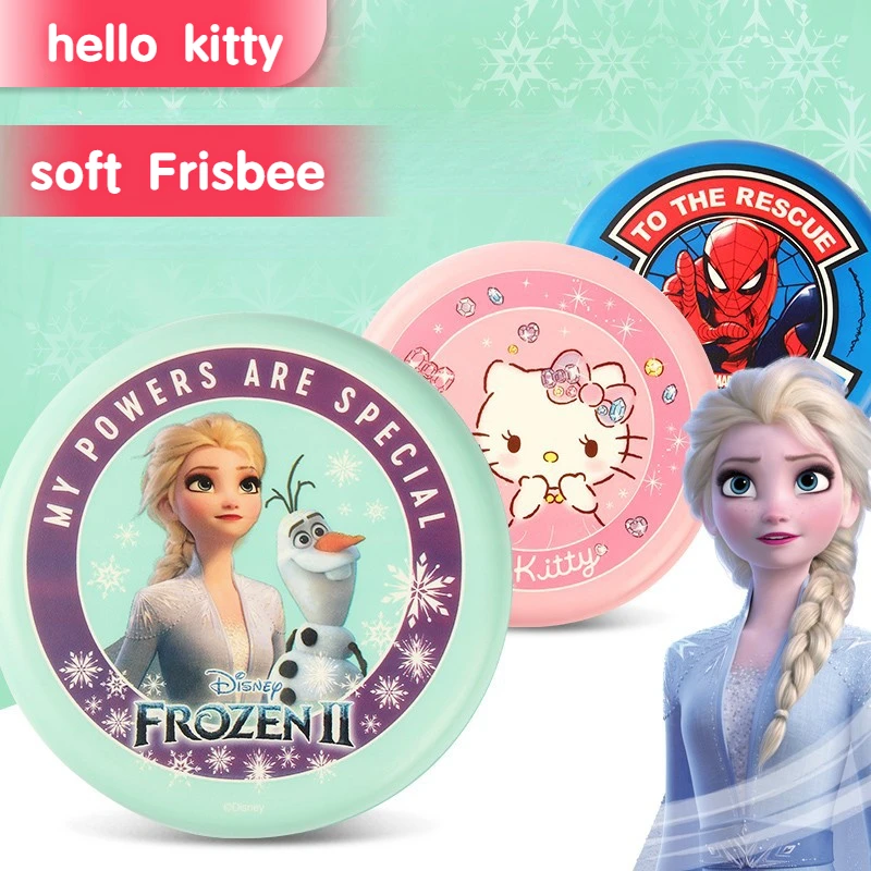 

Hello Kitty Spinner Flying Disc Kawaii Sanrio Children's Frisbee Kuromi Cartoon Outdoor Sports Slalom Competition Flying Saucer