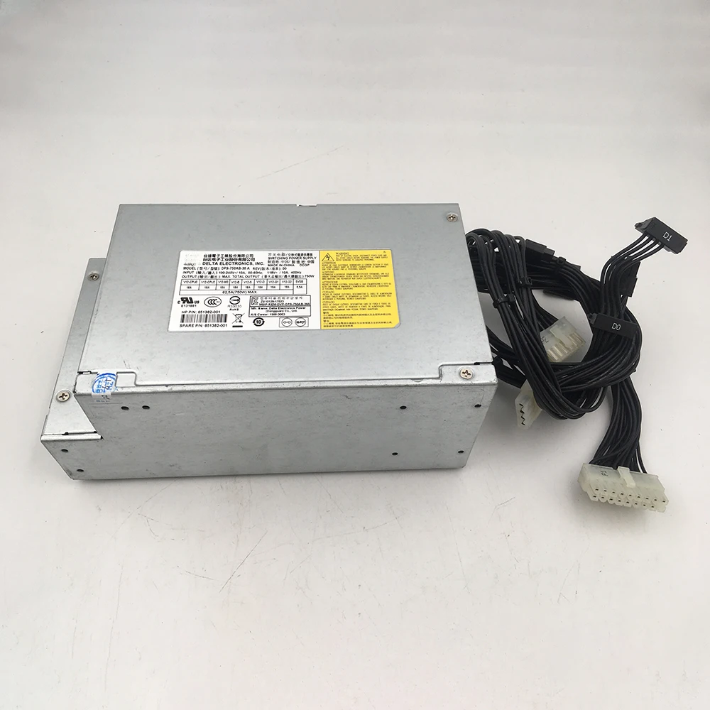 Блок питания для рабочей станции HP Z4 G4 DPS-750AB-36 A 851382 -001 -003 750 Вт 100% протестировано