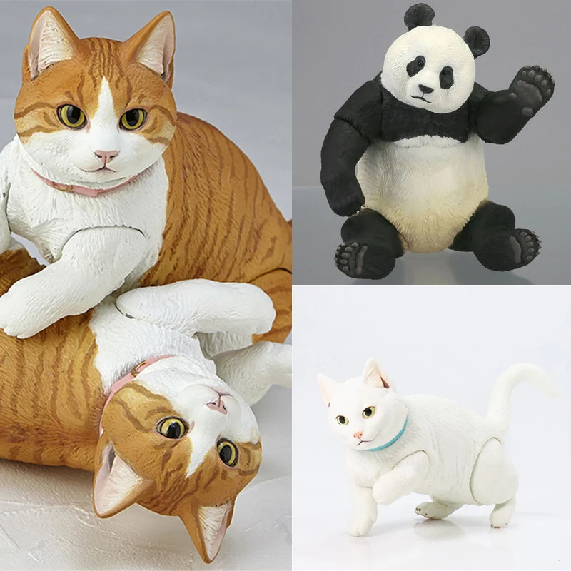 

Аниме экшн-кукла, милая подвижная экшн-кукла с короткими штанинами, кошка из ПВХ, Коллекционная модель для поклонников, праздничные подарки,...