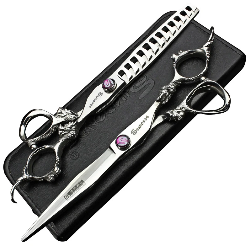 Профессиональные ножницы для стрижки домашних животных 7 дюймов 440c |