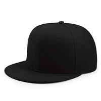 dropshipping flat bill visor classic snapback hat blank adjustable brim high top end trendy color style plain tone baseball cap