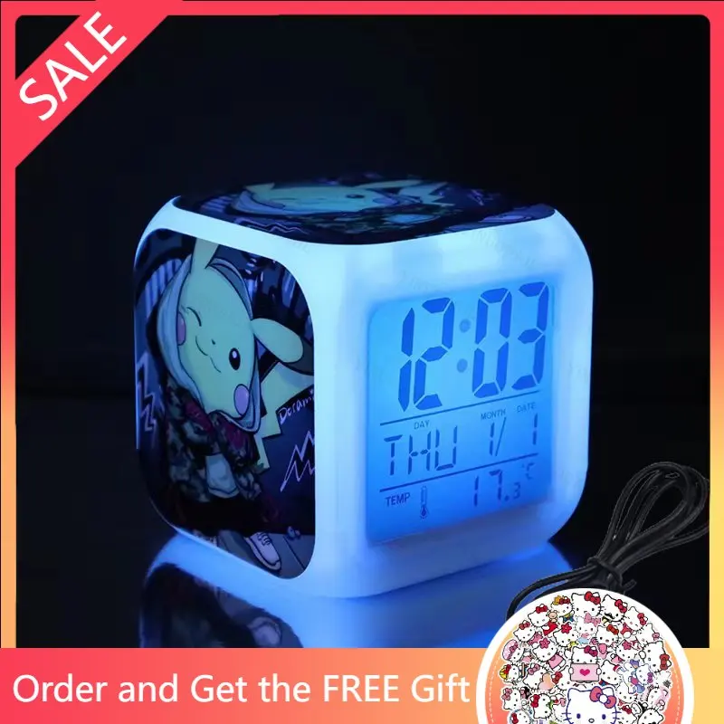 Детский будильник Baokemeng разных стилей, размеры 9 см * 9 см * 9 см