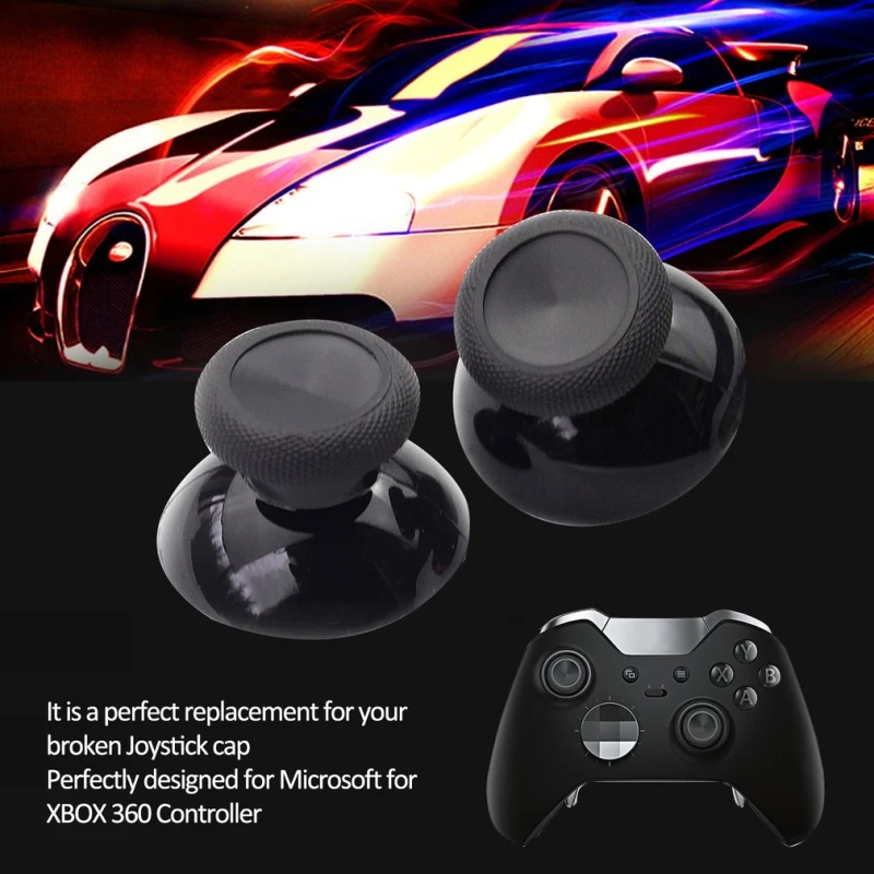 

3d Analog Joystick Stick for XBox One Controller Analogue Thumbsticks Caps Mushroom Game Head Rocker Replacement for Sony PS3