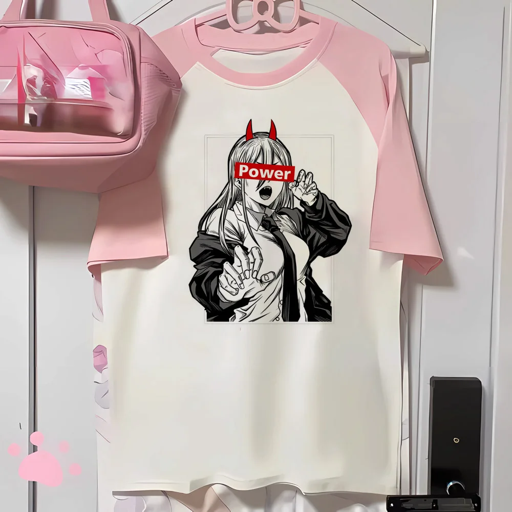 Женская футболка с бензопилой эстетичная психоделическая кавайная в стиле