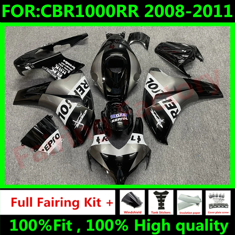 

Комплект обтекателей для мотоцикла, подходит для CBR1000RR CBR1000 08 09 10 11 CBR 1000RR 2008 2009 2010 2011