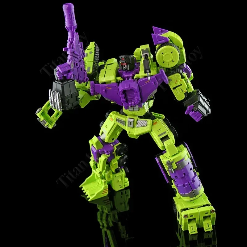 Фото В наличии: Полный набор фигурок-трансформеров ABC MICRO COSMOS MC-02 MC02 Devastator RIKI-OH Scraper Hook Mixmaster DW (мультяшные персонажи) №2