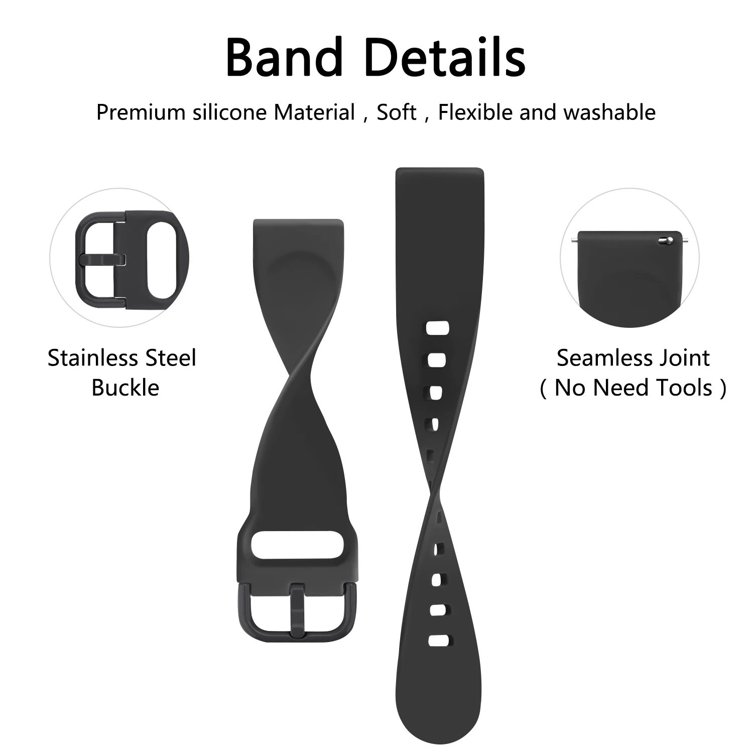 20mm 22mm Bling Strap For Garmin Vivoactive 3 Music 4 Venu Sq 2 Sports Watch Band Loop For Forerunner 245 645 55 158 Strap