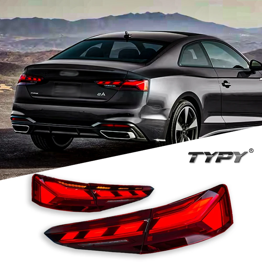 Автомобильный задний фонарь для Audi A5 2017-2020 A5L обновленный модифицированный S5