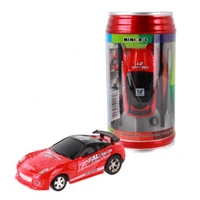 gift mini creative coke can electric remote control racing car with lights kids toy rc car toys for boys kids birthday gifts
