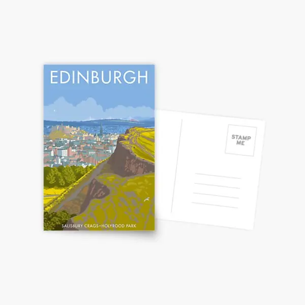 

Поздравительная открытка с эндинбургом Солсбери, открытка для мальчиков, мультяшный комнатный альбом, подарок в стиле памяти, фотооткрытка...