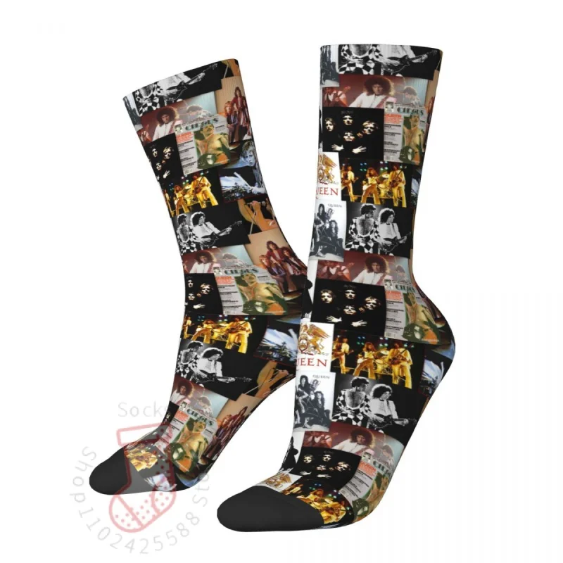 

Queen Band Rock Well-known Socks Men Women Fashion Socks Crazy All Year Long Socks Gift