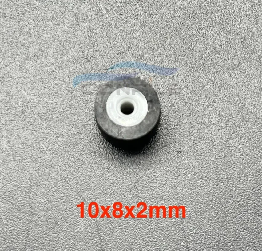 

1 шт. 10 мм x 8x2 колесный ремень, резиновый зажимной ролик для JVC, стереоплеер, аудиомагнитофон, кассетная колода