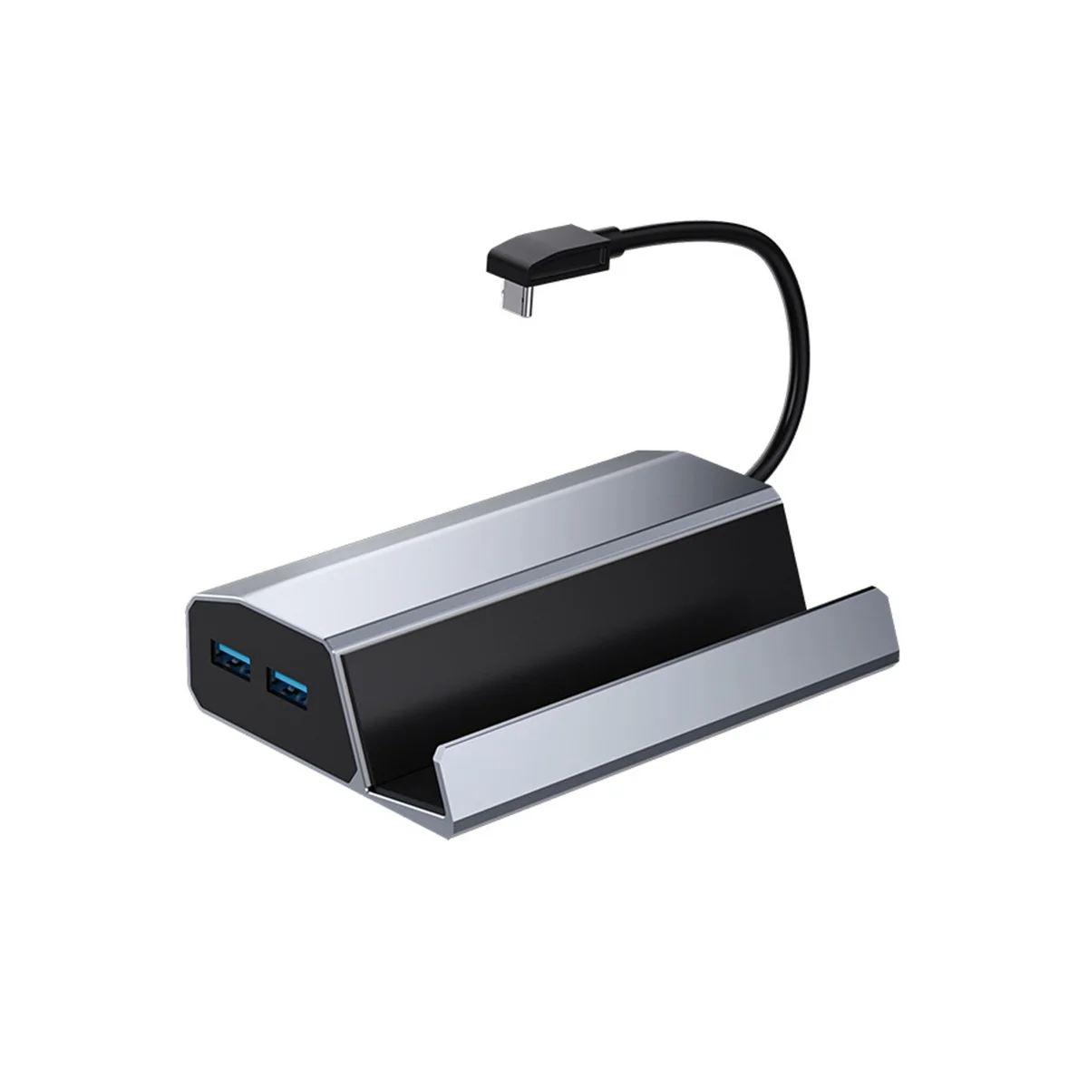 

Steam Deck Docking Station TV Base Stand 6 in 1 Hub Aluminum Alloy Holder Dock 60Hz HDMI-Compatible USB-C
