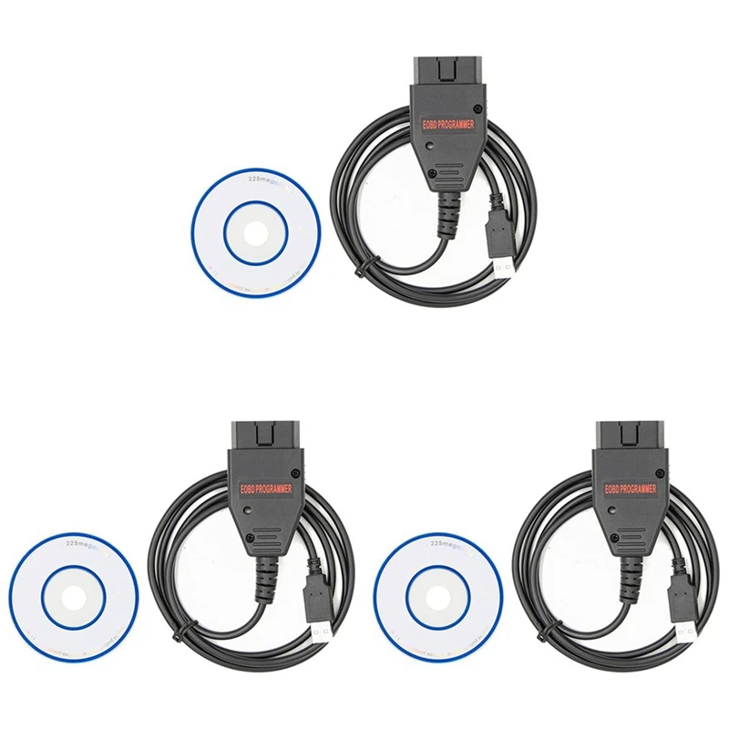 Кабель Eobd2 Flasher Galletto 1260 3 шт. автомобильный чип интерфейс настройки программатор