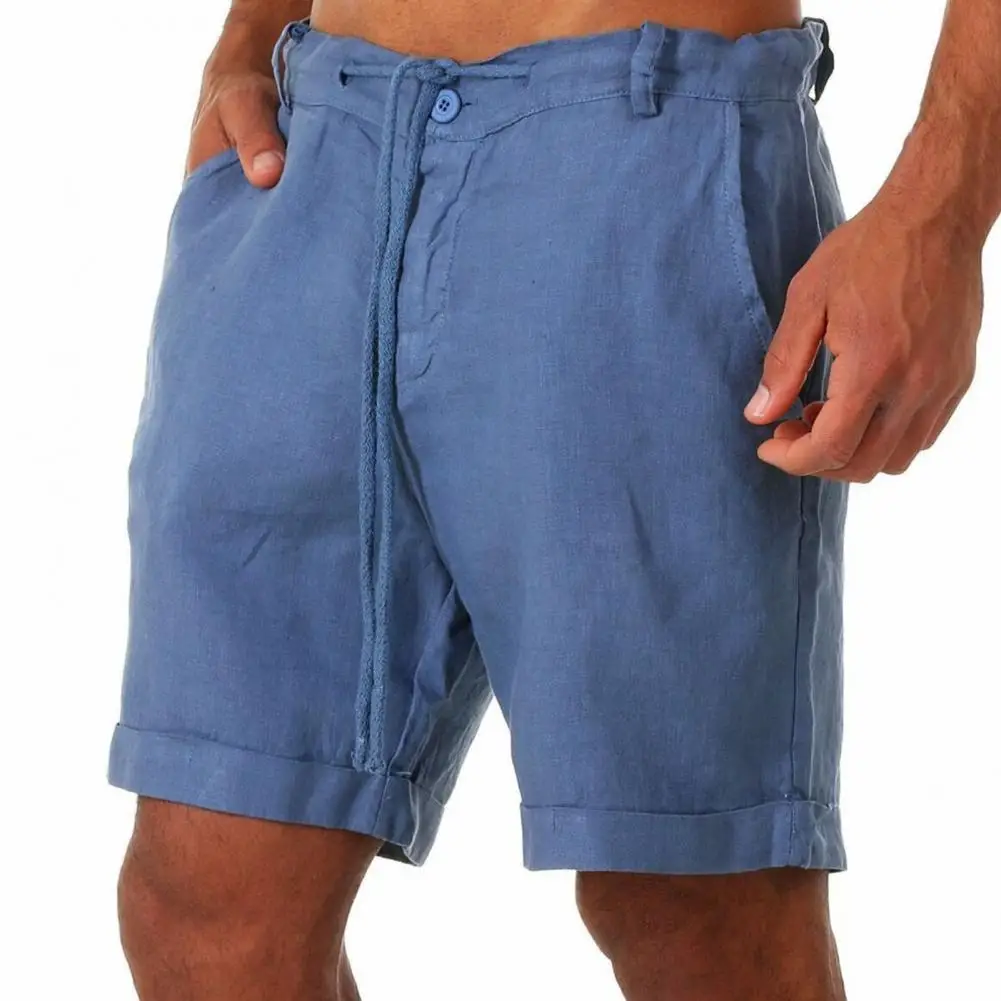 

Men's Clothing Drawstring Pockets Moisture Absorption Breathable Summer Simple Loose-fitting Sports Men's Shorts Swimwear