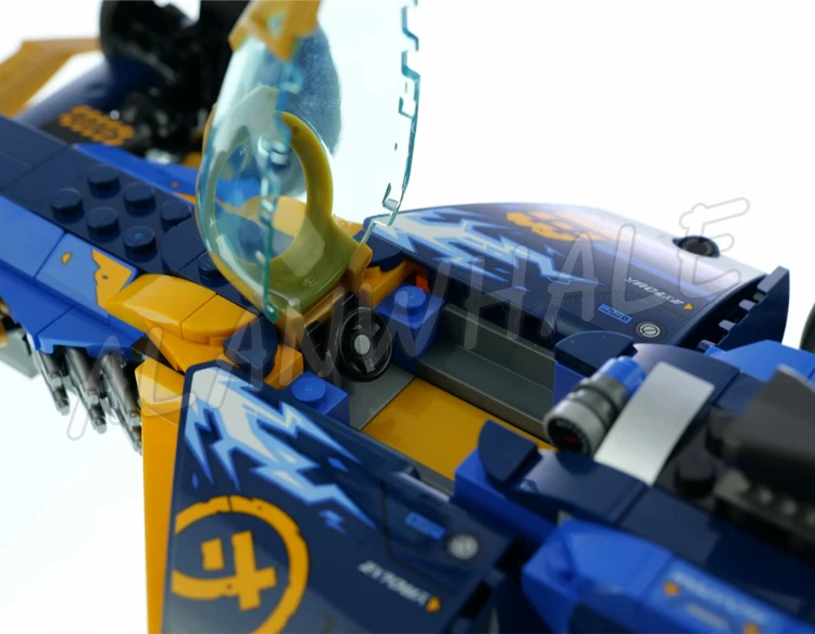 380 шт. 2в1 Shinobi Seabound Sub Speeder подводный автомобиль подводная лодка 60083 наборы