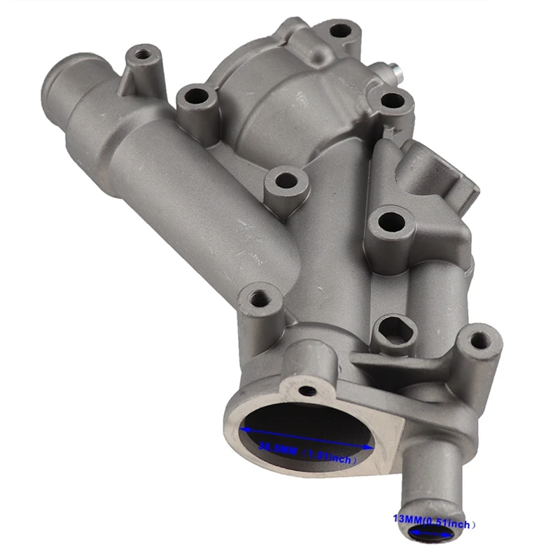 9687927980 фланец корпуса термостата охлаждающей жидкости автомобильного двигателя