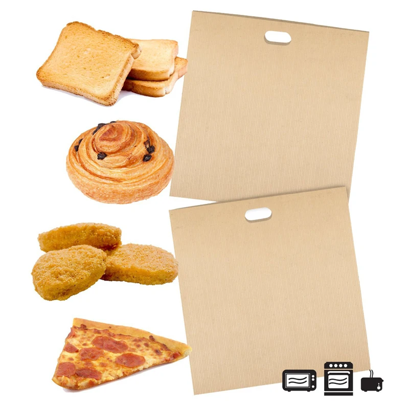 

3pcs/lot Non Stick Reuse Heat-Resistant Toaster Bags Sandwich Fries Heating Bags Cooking Tools Gadget Kitchen Accessories