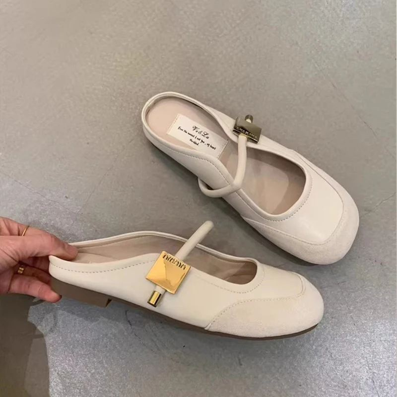 0 Теплые женские полутапочки HGN Soft Fairy Sle 224 весенние летние новые элегантные