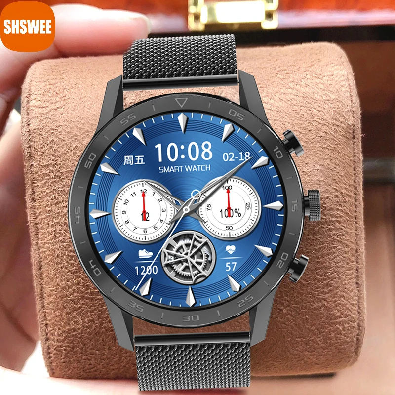 

Wireless Charging Smart Watches 454*454 HD Screen Waterproof Smartwatch Men Fitness Bracelet For Xiaomi Huawei