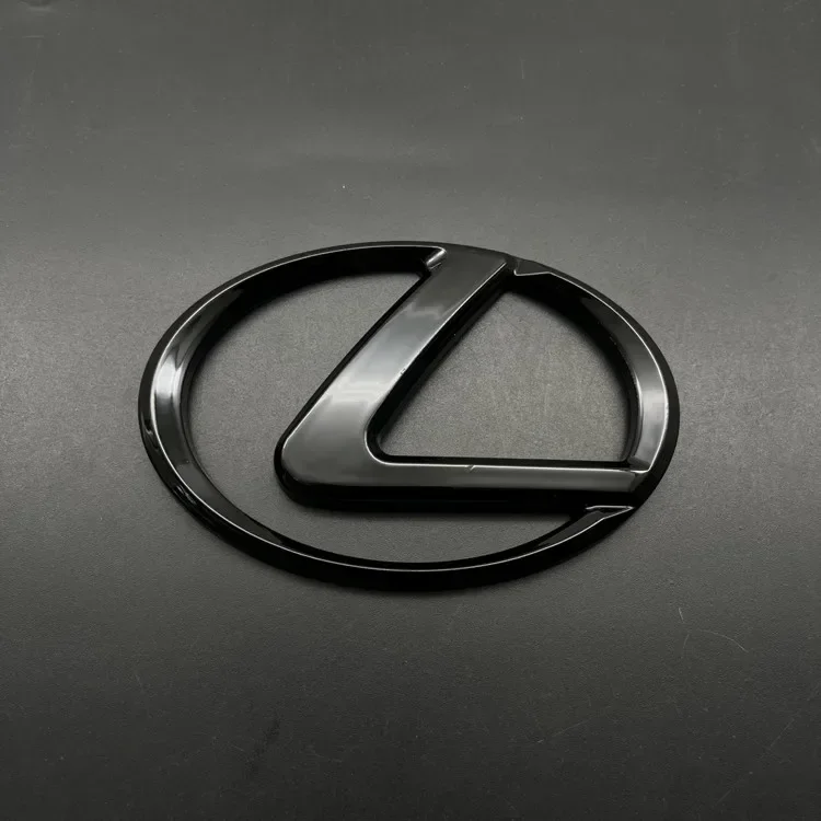 

10/11/12/13/14/15/16 см ABS передняя решетка капота автомобиля, задний значок багажника, замененная 3D-наклейка, черный, серебристый, текстурированная эмблема из углеродного волокна