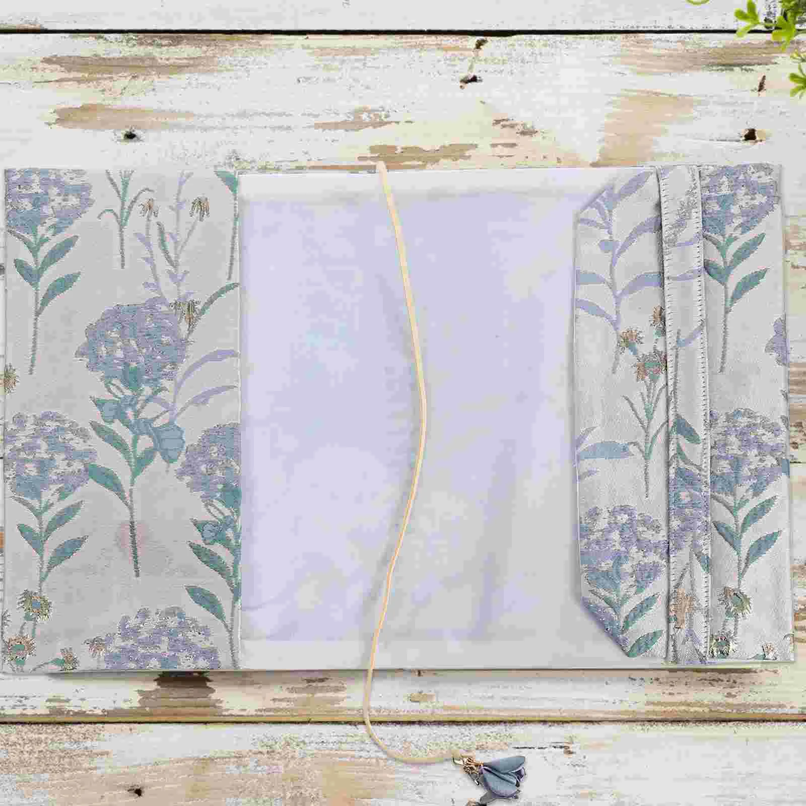 Сумка для книг тканевая обложка ручной работы защита заметок студентов