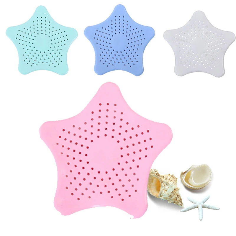 

Silicone Starfish Kitchen Sink Bathroom Sink Anti-clogging Bathroom Sewer Drain Hair Filter
