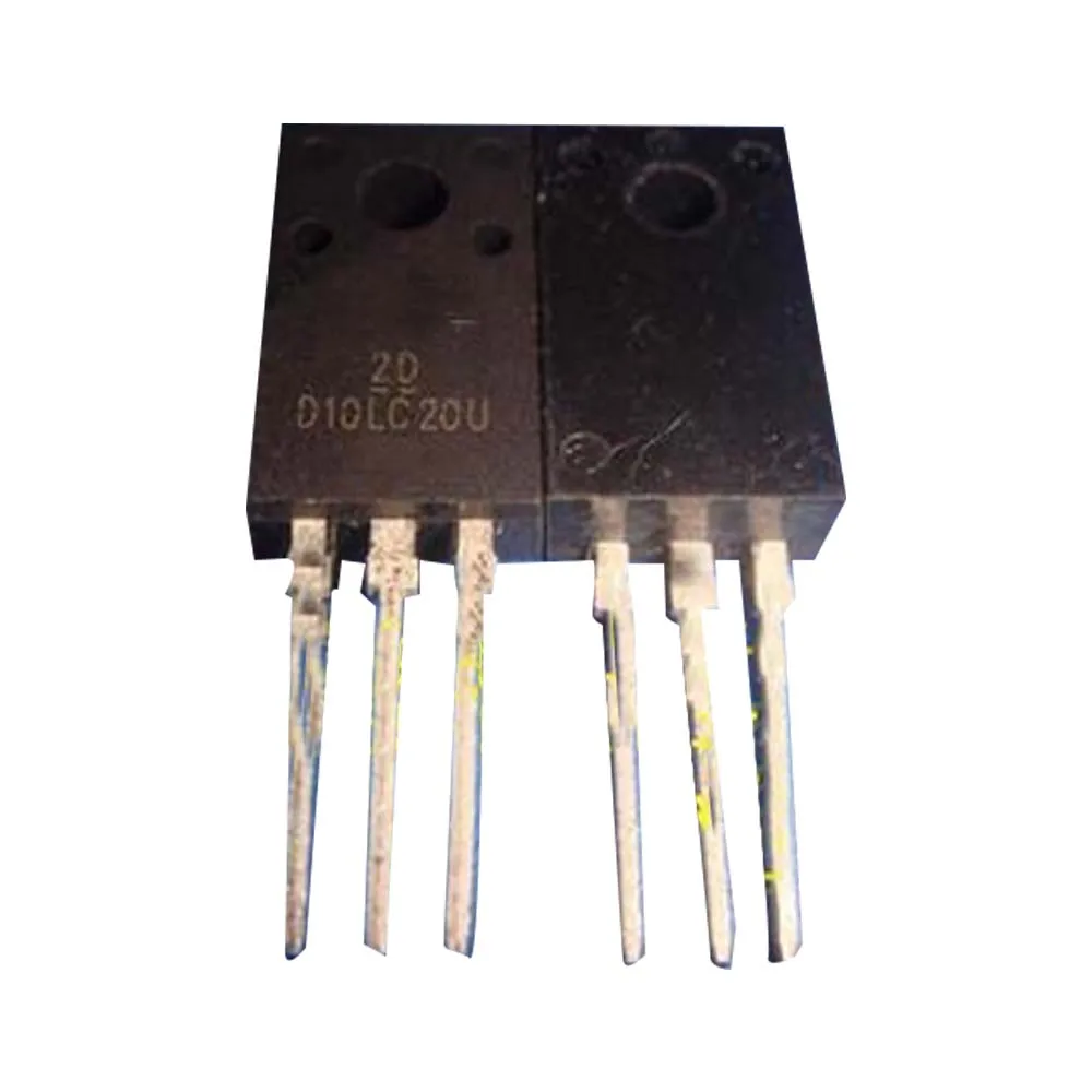 

5PCS D10LC20UR D10LC20U D10LC20 TO-220F new