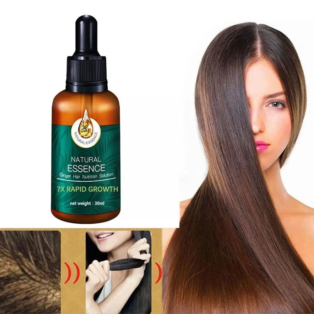 

Fast Essential Oil Repair Hair Follicles Regrowth Hair Treatment Essence Hair Healthier Hair Ginger Loss I4X3