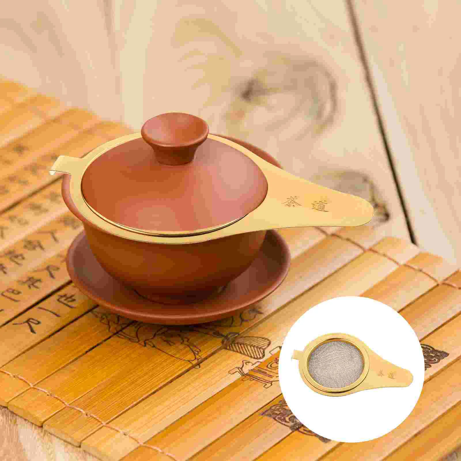 

1PC Stainless Steel Mesh Tea Infuser Reusable Tea Strainer Tea Leaf Spice Filter