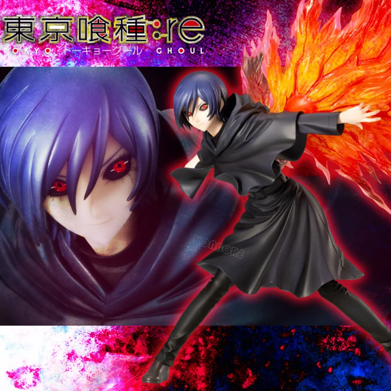 Фото 26 см ARTFX J Tokyo Ghoul:re Touka Kirishima Аниме Фигурка Kaneki Ken/Tohka Фигурка Haise Sasaki Фигурка Модель Куклы Игрушки №1