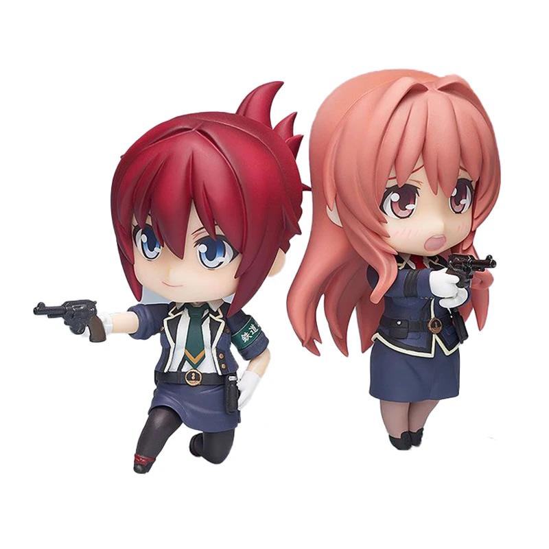 

Stock Original RAIL WARS GSC Good Smile NENDOROID 455 Koumi Haruka Sakurai Aoi 454 RAIL WARS Action Anime Figure Model Toys Doll