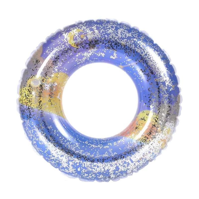 

Блестящее Звездное плавательное кольцо, плавающие игрушки, плавающая трубка для детской вечеринки