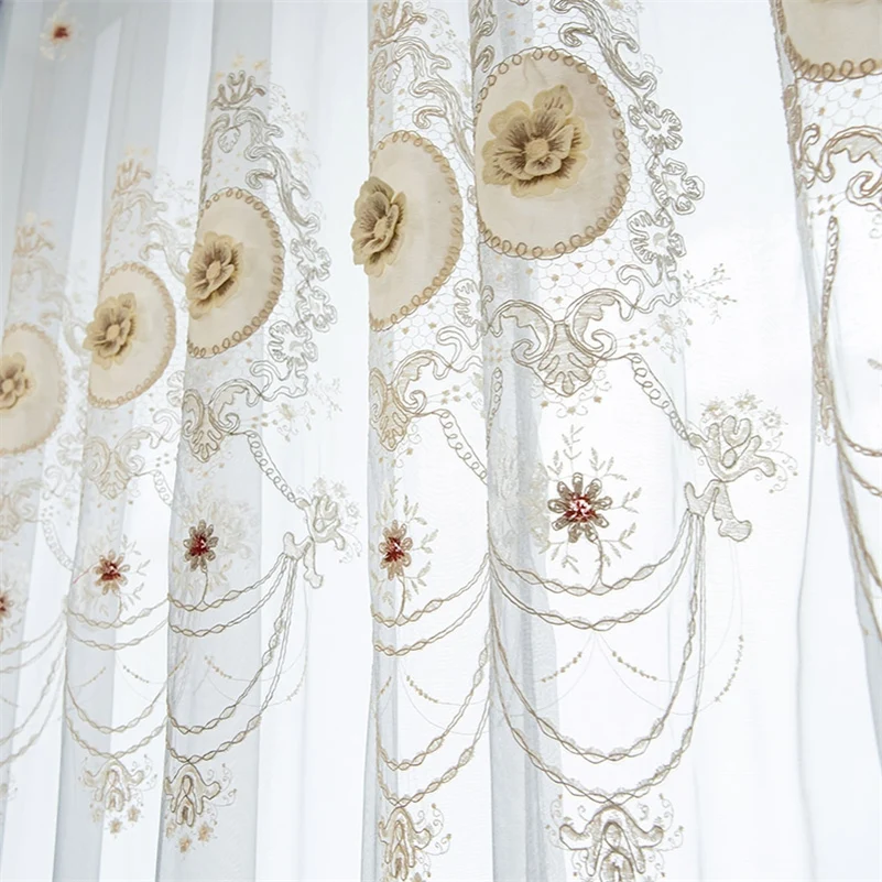 Шениль элегантные затемняющие шторы высокого качества синие европейские