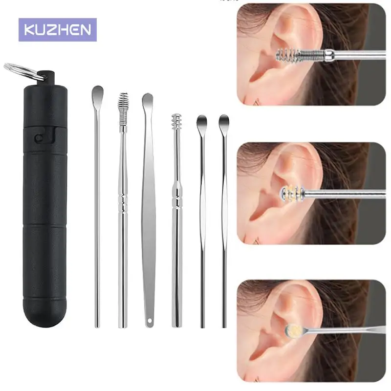 

6 шт., инструмент для удаления сережек