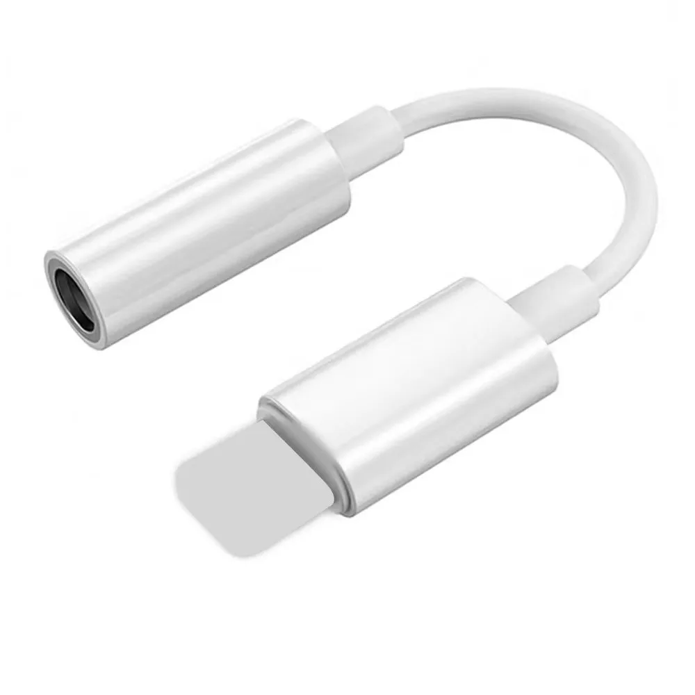 Адаптер для наушников Lighting IPhone 11 12 Pro Max 12Mini SE 2020 XS XR X 8 7 + IOS к аудиокабелю 3 5 мм |
