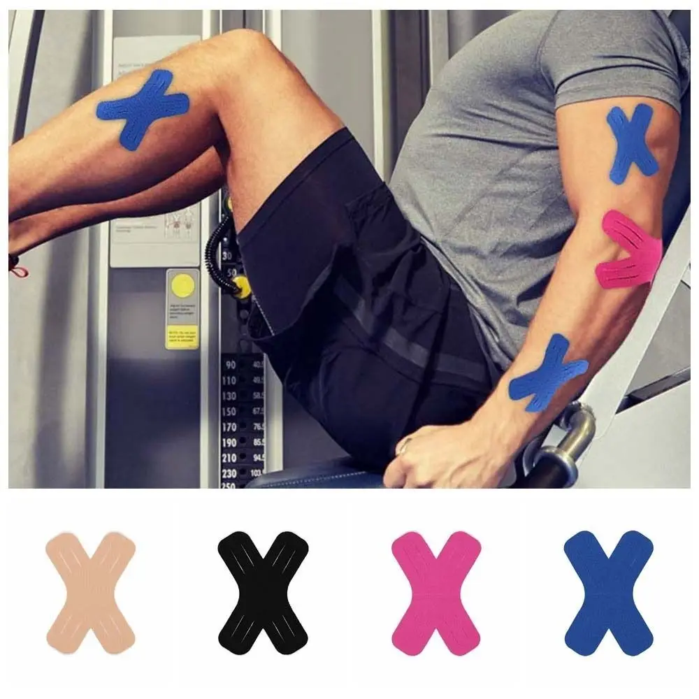 5 шт./компл. спортивная защита спортивные мышечные пластыри травма X-образной