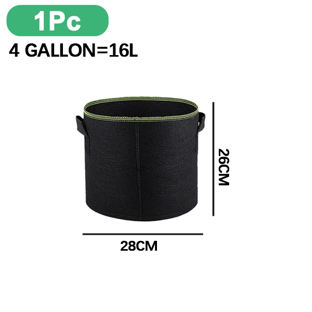 Фетровые мешки для выращивания 3/4/5/7/10 галлонов