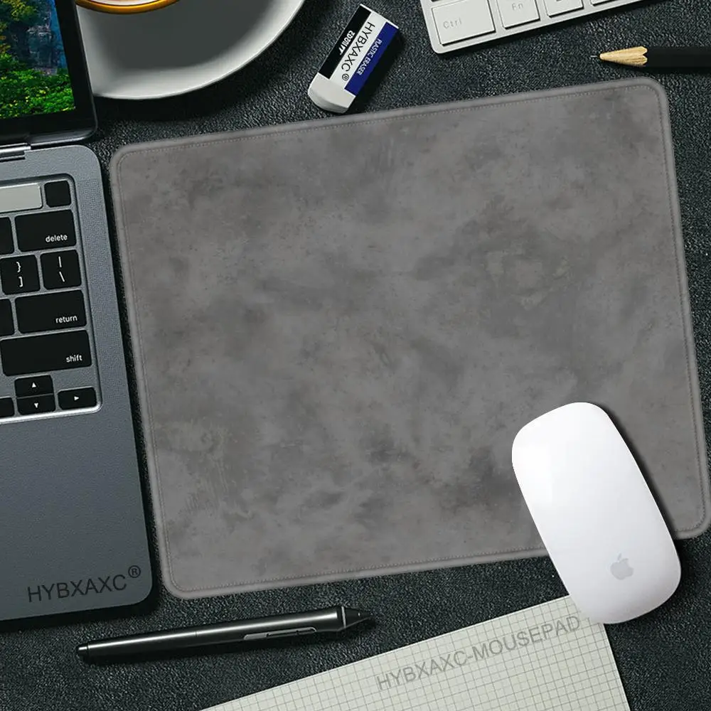 HYBXAXC Текстурированный коврик для мыши серого цвета