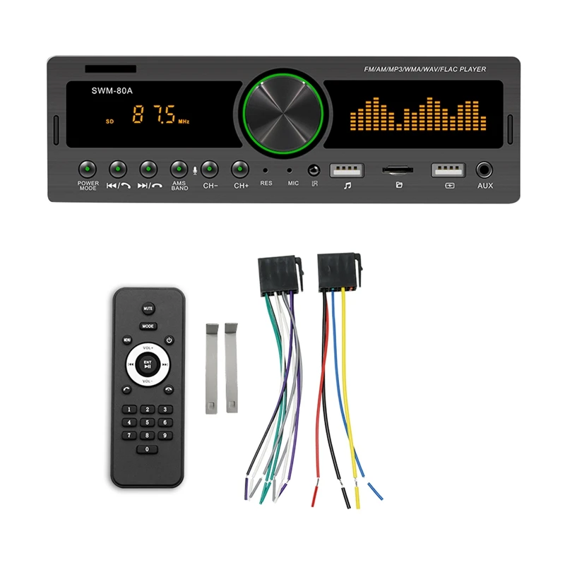 

Автомобильный плеер, металлический Автомобильный плеер, автомобильный mp3-плеер, автомобильное радио, аудиоплеер, аксессуары для автомобиля