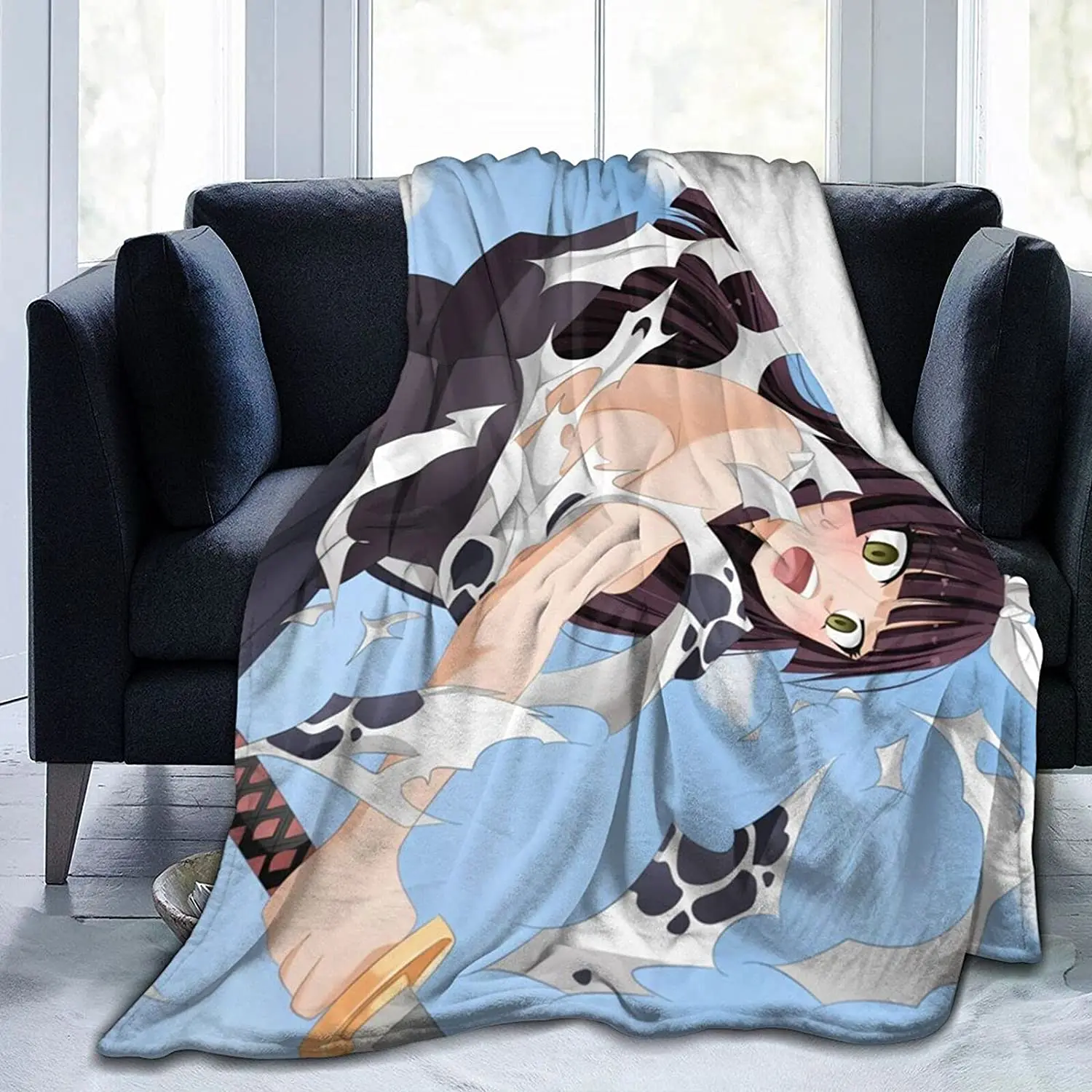 

Kagura Mikazuchi Fluffy Soft and Comfortable Blanket, Anime Warm Embrace of Sympathy