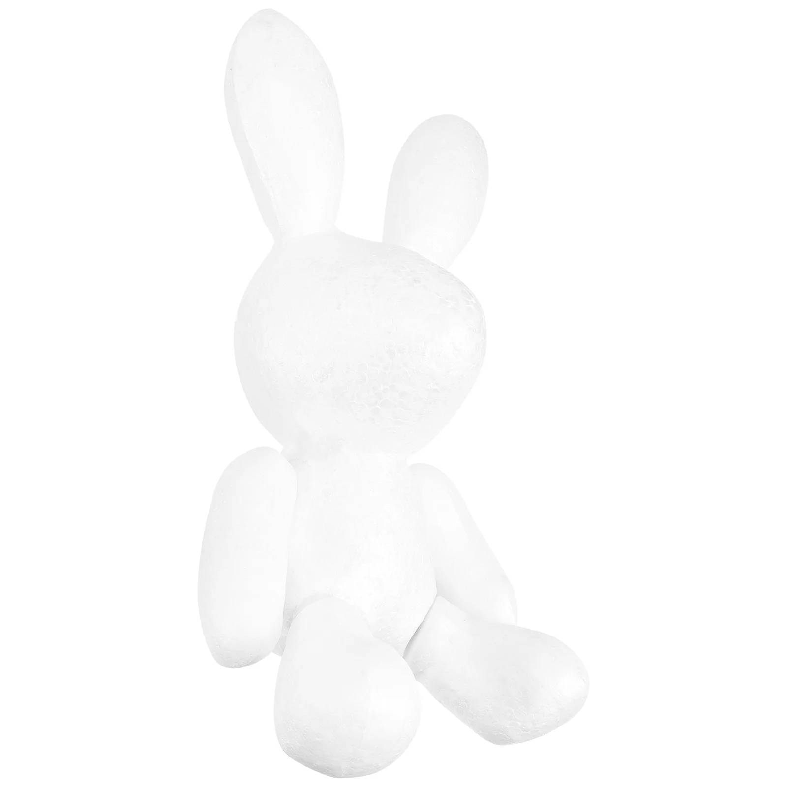 

Foam Rabbit Bunny Styrofoam Easter Shapes Animal Crafts Insulation Board Molds White Polystyrene Modelling Foams Kids Painting