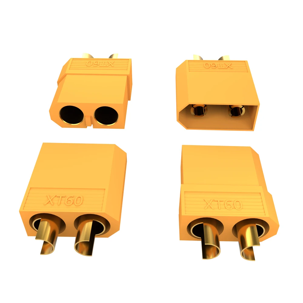 2X XT60 Connectors Male Female Bullet Connectors Plugs For RC Lipo Battery Remote Control Toys Parts & Accs Electrical Wire images - 6
