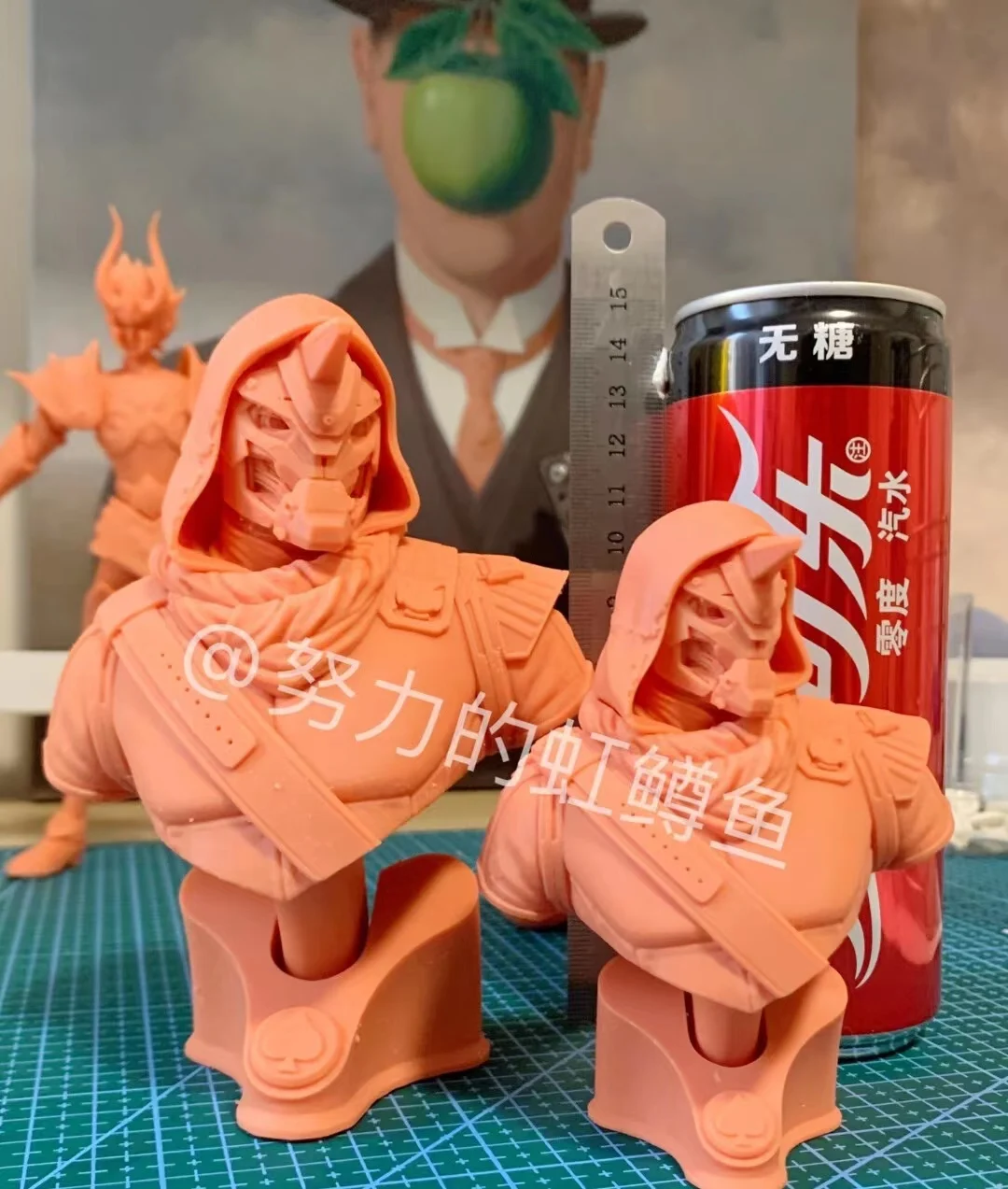 

10CM 14CM Game Destiny 2 Cayde 6 Bust 3D Printing Resin Figure Model Gaming Streaming Room Decor Collectables Gift