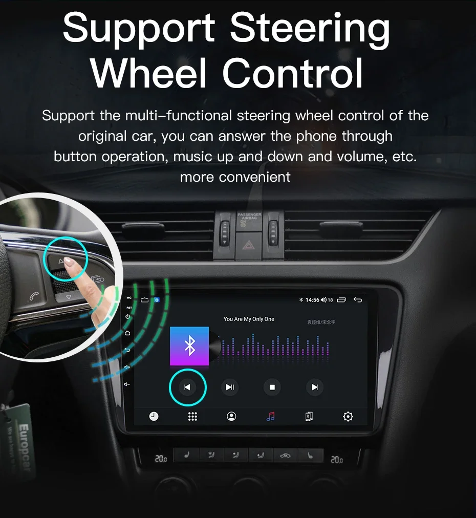 2 din android радио 9 дюймов мультимедийный видеоплеер для Camry 5 VX 30 2001 - 2006 gps навигация