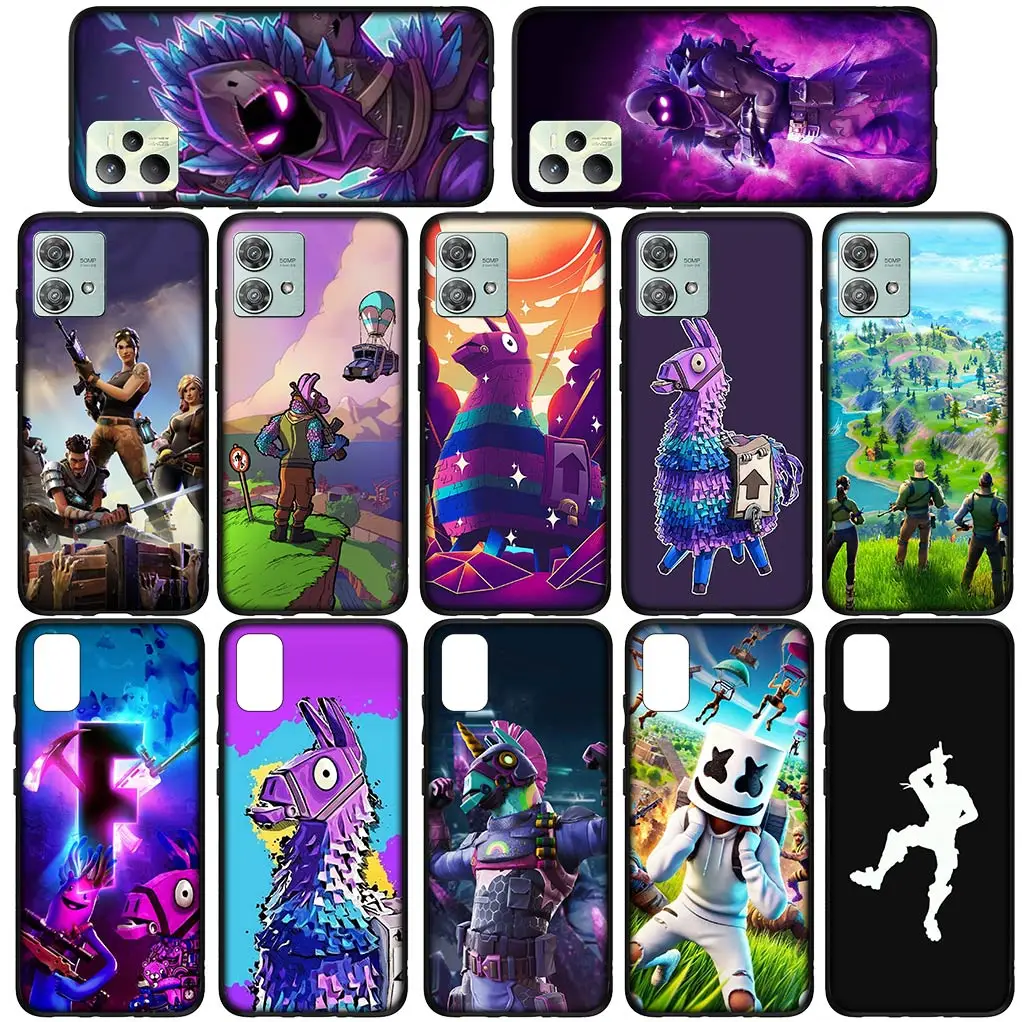 Фото Wallpaper F-Fortnites-Lovely Silicone Coque Phone Cover for Xiaomi Redmi Note 9 8 11 Pro 4G 5G 9S 11S 9A 9C NFC 9T 8A Soft Case №3