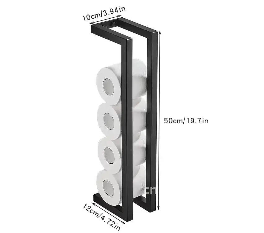Вешалка для полотенец в ванной комнате Стеллаж хранения отеле рулоне бумаги