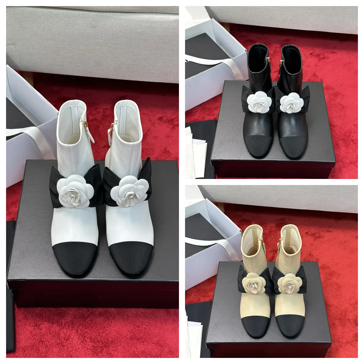 Популярные Короткие сапоги в этом году из овчины маленькие очаровательные